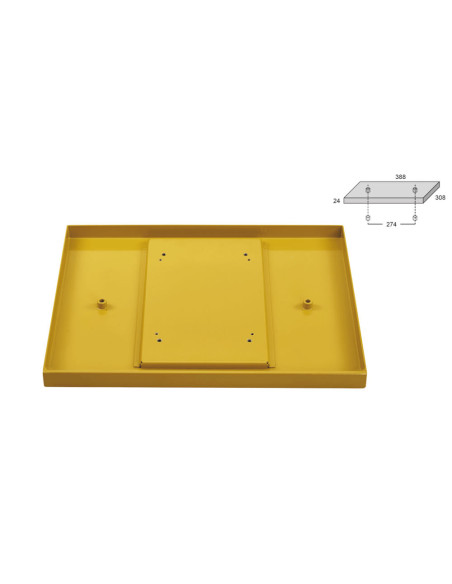 Proxxon 24116, Tava colectoare pentru frezele MF70, FF230, FF 250/BL