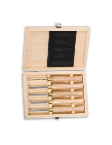 Set cinci dalti pentru lemn, Proxxon 27023