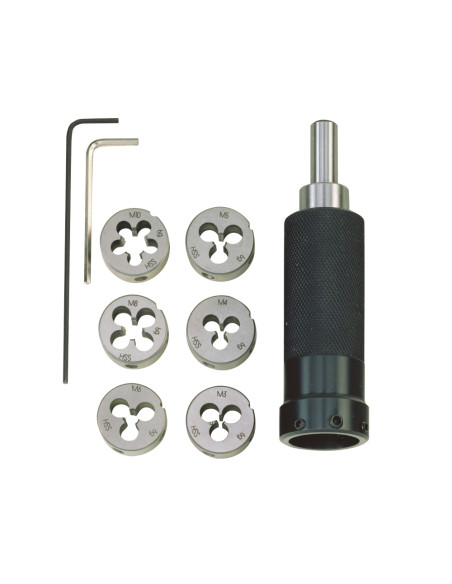 Set filiere M3 - M10, Proxxon 24082, suport inclus