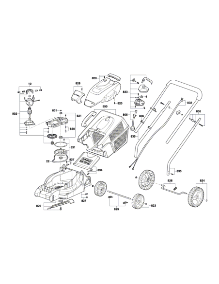 SKIL 2610Z05595 curea de schimb pentru masina de tuns iarba SKIL 0713
