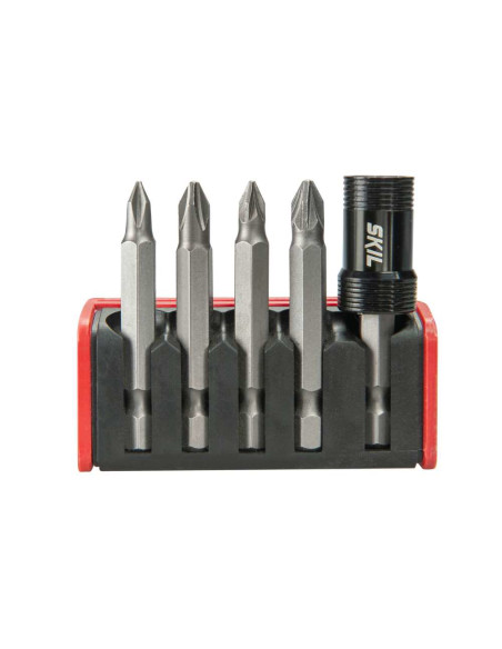 SKIL 2610S00915 set de 5 biti de insurubare + un adaptor magnetic