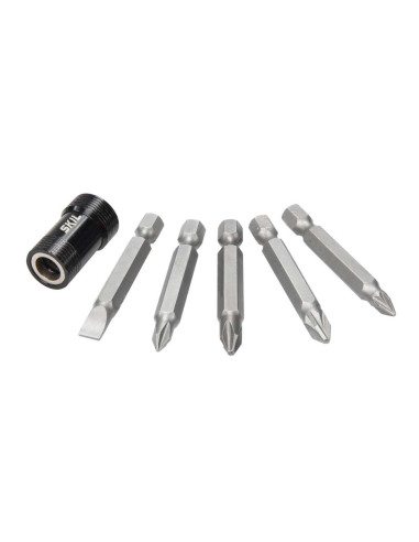 SKIL 2610S00915 set de 5 biti de insurubare + un adaptor magnetic