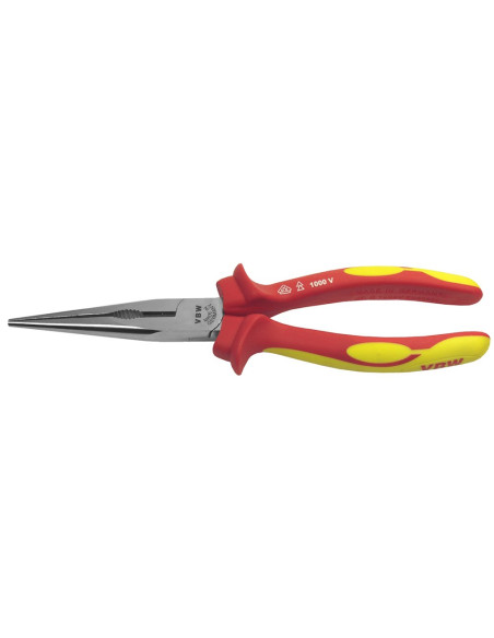 Cleste cu varf semirotund, electroizolat VDE, lungime 160mm