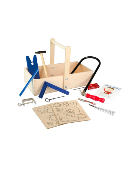 Pebaro 430, Set traforaj in cutie de dulgher, 20 de piese