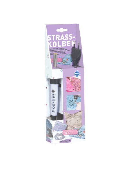 Pebaro 0250, Set pentru aplicare strasuri, 12 varfuri