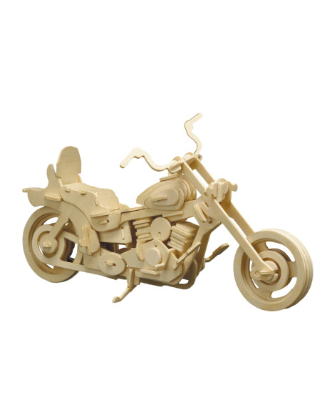 Pebaro 868/2, Kit constructie din lemn, motocicleta, 96 piese