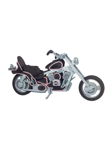 Pebaro 868/2, Kit constructie din lemn, motocicleta, 96 piese