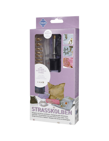 Pebaro 0251, Set pentru aplicare strasuri
