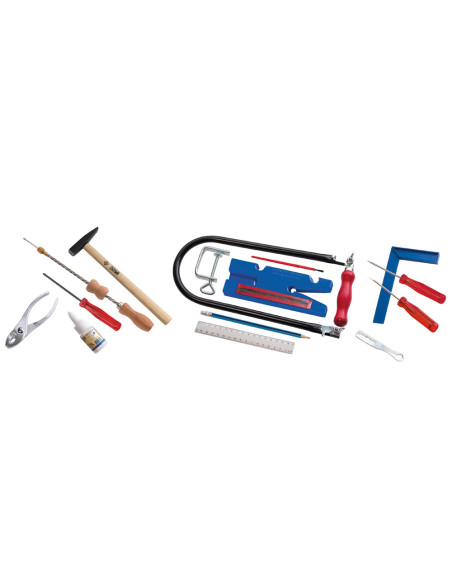 Pebaro 925P, Set traforaj, burghiu + masa de taiat cu locas de fixare + set extins de unelte