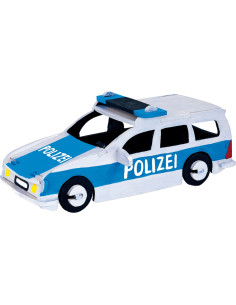 Pebaro 358S, Sablon din lemn, masina de politie, pentru traforaj, dimensiunea A4 2
