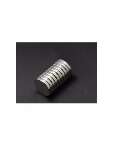 Pebaro 20927, Set 10 magneti neodim disc, N48, dimensiuni 6x2mm