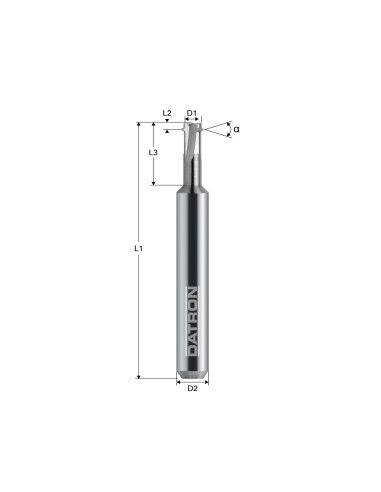 Freza pentru filetare, Datron 00684588, 6.0x16x10.0mm