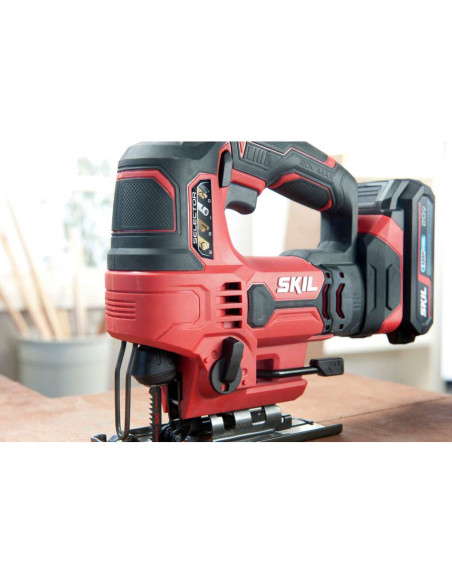 SKIL 3420 CA, Fierastrau pendular cu acumulator SW1E3420CA (doar corpul), 0-2800 cpm, + accesorii