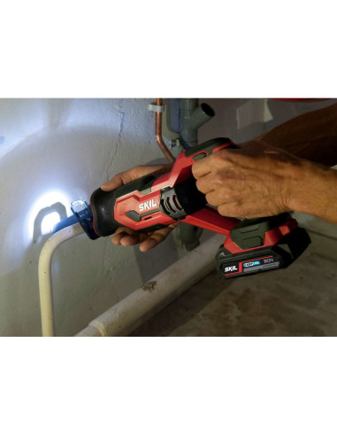 SKIL 3470 CA, Fierastrau sabie cu acumulator (doar corpul) SW1E3470CA, 0-3000 cpm, + accesorii