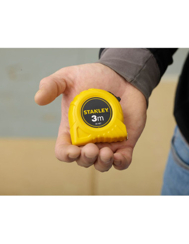 Stanley 1-30-487, ruleta clasica 3m, protectie Tylon, tru-zero, 3m x 12.7mm