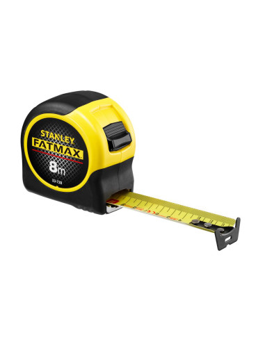Stanley 0-33-728, ruleta fatmax 8m, Mylar®, BladeArmor, tru-zero, rupere la 3.35m, 8m x 32mm, blister