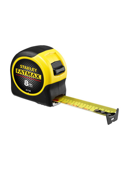 Stanley 0-33-728, ruleta fatmax 8m, Mylar®, BladeArmor, tru-zero, rupere la 3.35m, 8m x 32mm, blister