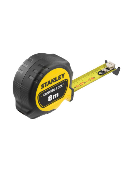 Stanley STHT37232-0, Ruleta 8m CONTROL-LOCK™, BladeArmor®, protectie din cauciuc, frana de deget, magnet detasabil, rupere la 3.