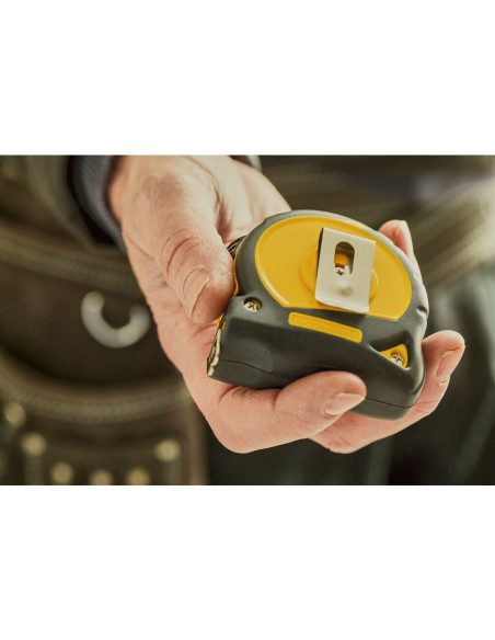 Stanley 0-30-697, ruleta Tylon 5m, tru-zero, protectie din cauciuc, anti-alunecare, 5m x 19mm, blister