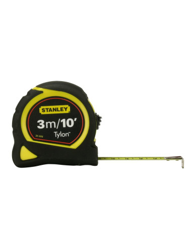 Stanley 0-30-686, ruleta Tylon 3m, 10 Ft, metric-inch, protectie din cauciuc, anti-alunecare, 3mx13mm, blister