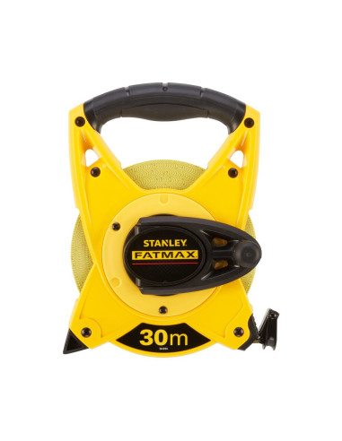Stanley 2-34-814, ruleta deschisa fatmax cu banda din fibra de sticla 30m, mulinare rapida, tru-zero, 30m x 19mm, blister