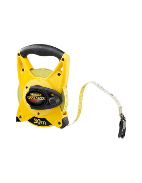 Stanley 2-34-814, ruleta deschisa fatmax cu banda din fibra de sticla 30m, mulinare rapida, tru-zero, 30m x 19mm, blister