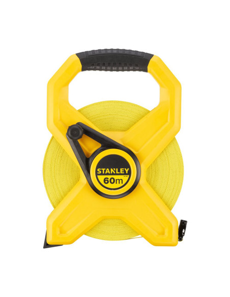 Stanley 2-34-795, ruleta deschisa cu banda din fibra de sticla 60m, masurari de precizie, tru-zero, rezistenta la coroziune, 60m