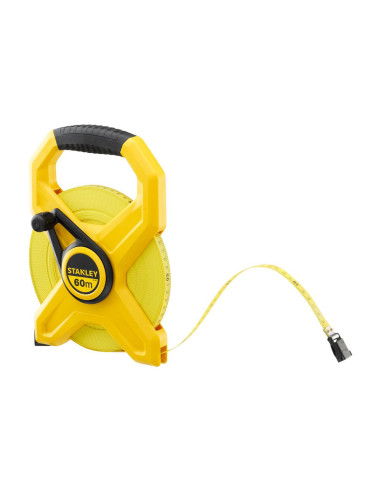 Stanley 2-34-795, ruleta deschisa cu banda din fibra de sticla 60m, masurari de precizie, tru-zero, rezistenta la coroziune, 60m