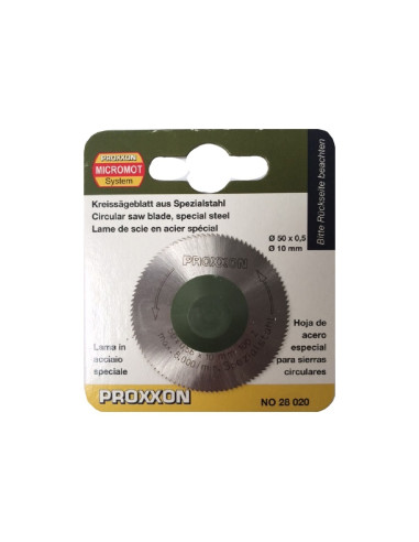 Disc debitor HSS, Proxxon 28020, 50mm, 100 dinti