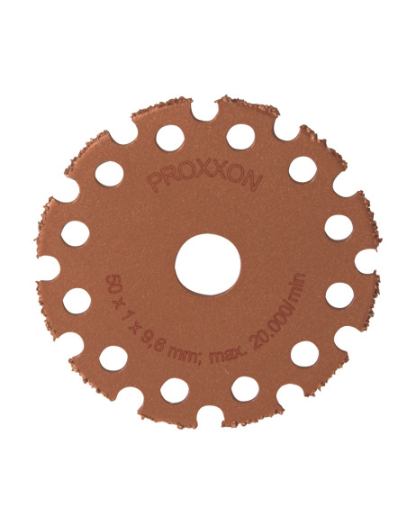 Disc din carbura de tungsten, Ø 50mm, Proxxon 28556