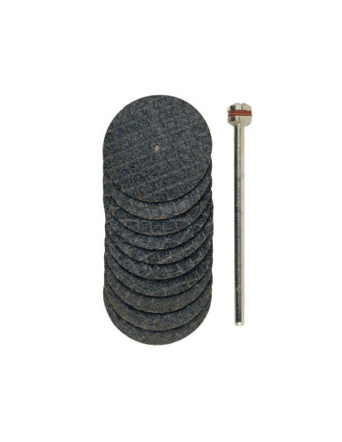 Set discuri debitoare din oxid de aluminiu, 22mm, 10 buc, Proxxon 28808