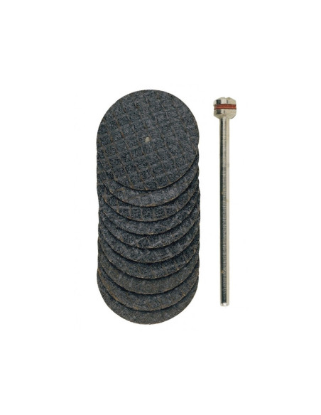Set discuri debitoare din oxid de aluminiu, 22mm, 10 buc, Proxxon 28808
