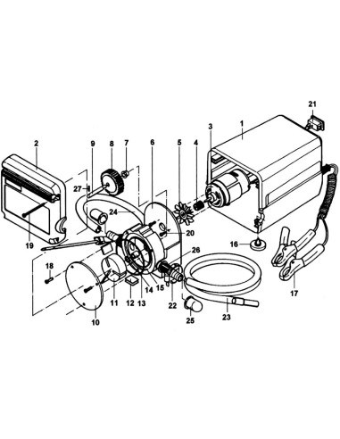 Proxxon 25262.03-Piesa de schimb Motor