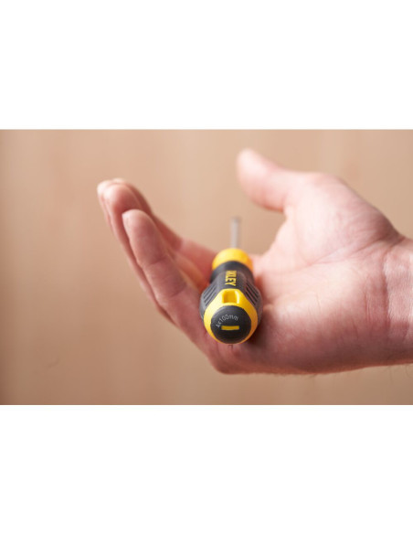 Stanley STHT16195-0, surubelnita Cushion Grip cu varful drept si lungimea tijei de 100mm, 4x100mm