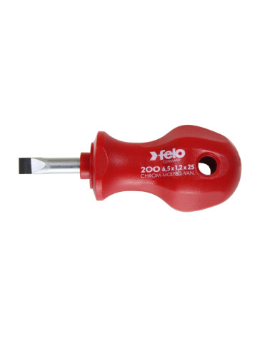 Surubelnita Stubby cu varf drept, Seria 200, Felo, 5.5x1.0x25mm