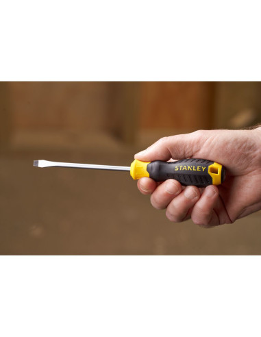 Stanley STHT16148-0, surubelnita Cushion Grip cu varful drept si lungimea tijei de 150mm, 6.5x1.2mm