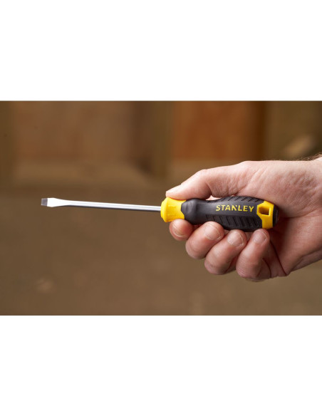Stanley STHT16148-0, surubelnita Cushion Grip cu varful drept si lungimea tijei de 150mm, 6.5x1.2mm