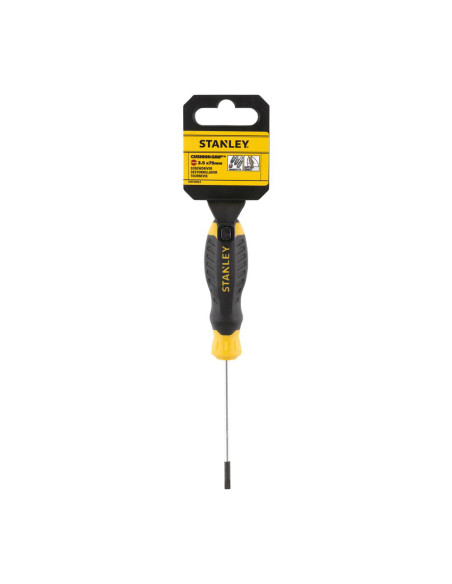 Stanley STHT16152-0, surubelnita Cushion Grip cu varful drept si lungimea tijei de 75mm, 3.5x0.6mm