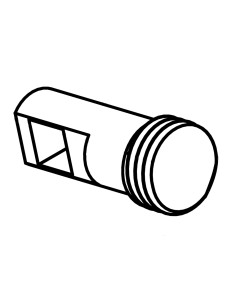 Proxxon 27082.08-Piesa de schimb, element de prindere superior