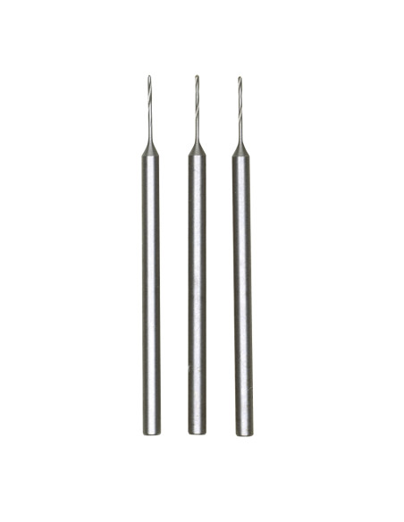 Set 3 burghie HSS, 0.5mm, Proxxon 28864