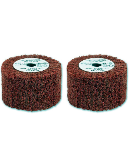 Tamburi pentru lustruire si satinare, 50mm, densitate medie Proxxon 28565