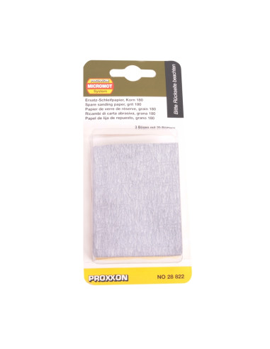 Folii abrazive de schimb pentru PS13, GR180, Proxxon 28822