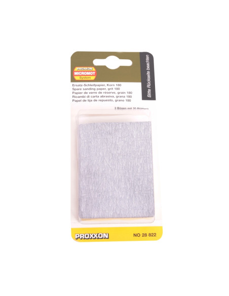 Folii abrazive de schimb pentru PS13, GR180, Proxxon 28822