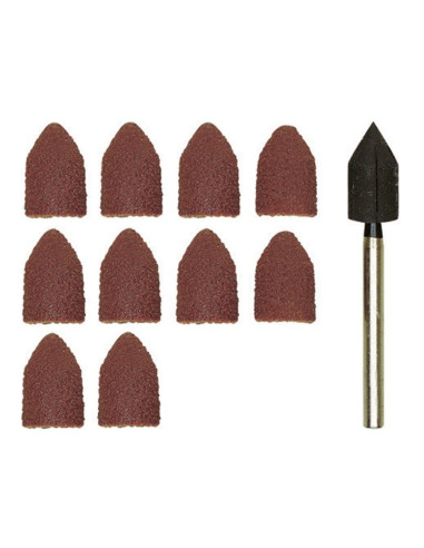 Set ax si tamburi conici, din corindon, 9x13mm, GR80 si GR150 , Proxxon 28987