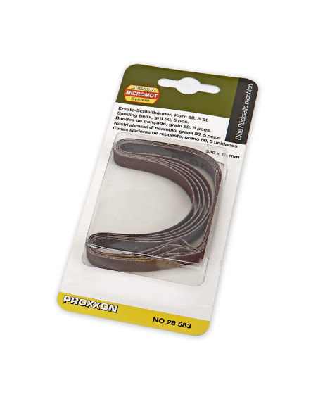 Curele de schimb pentru BS/E, GR80, Proxxon 28583