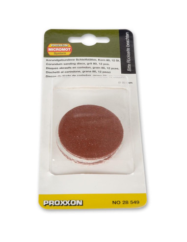 Set discuri slefuire din corindon pentru LHW, GR80, Proxxon 28549