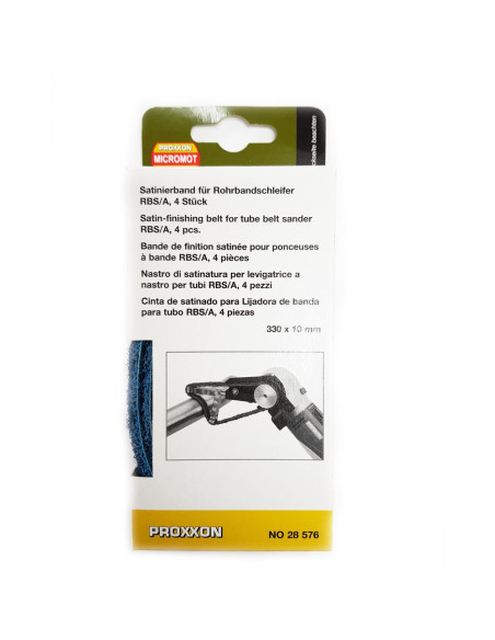 Curea satinare Inox, pentru RBS/A, Proxxon 28576