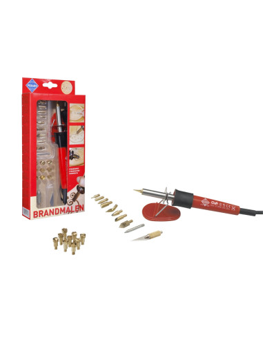 Pebaro 0261, Set pentru pirogravura, 30W, 220V, include 20 de varfuri