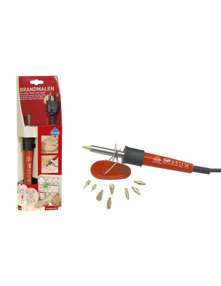 Pebaro 0260, Set pentru pirogravura, 30W, 220V, include 9 varfuri