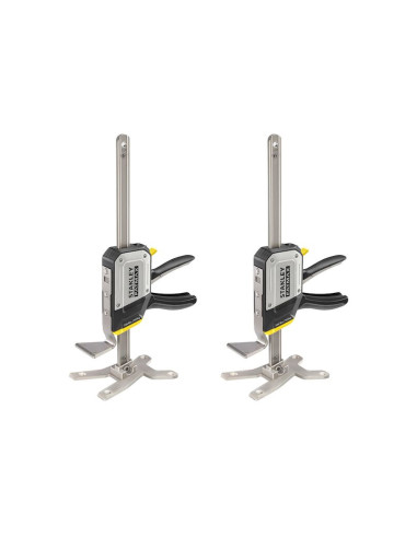 Stanley FMHT83552-1, Set doua menghine Fatmax TradeLift, capacitate 150kg, deschidere max. 220mm, sistem de blocare rapida